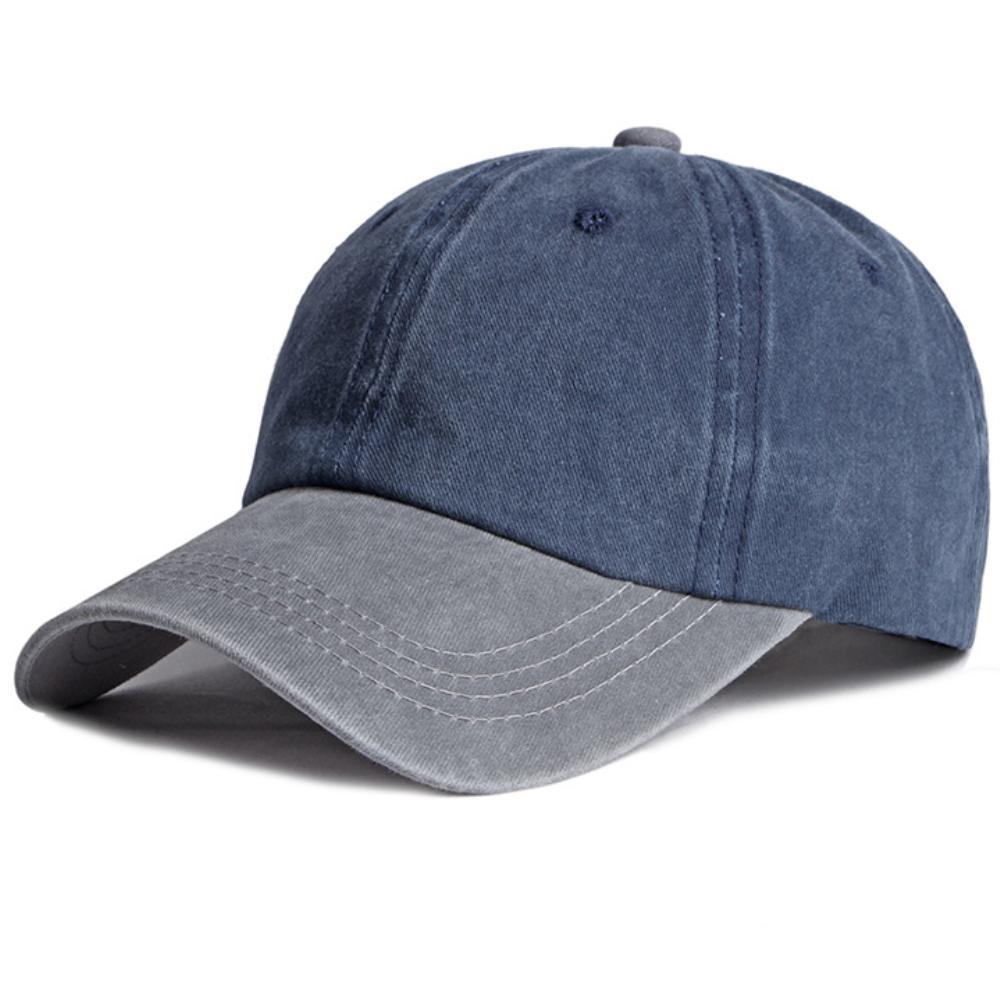 HT4758 Classic Baseball Cap Male Female Hip Hop Cap Men Women All Seasons Patchwork Baseball Hat 6 Panels Cotton Snapback Cap