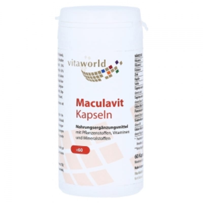 

Vitaworld Maculavit Lutein 7.5 mg 60 Capsules