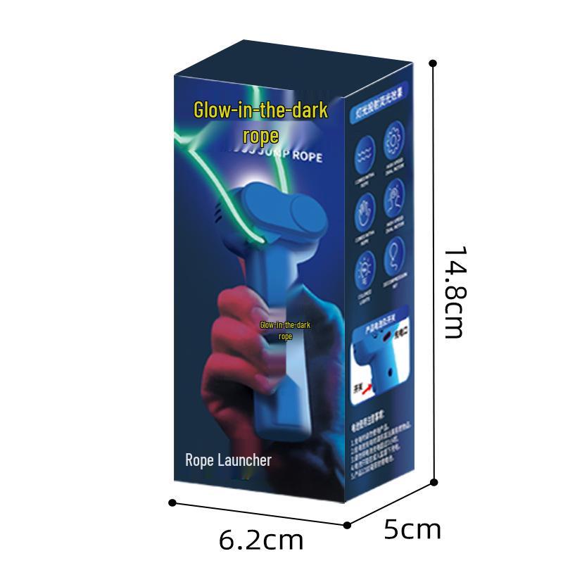 Rechargeable Luminous Electric Rope Launcher: Creative Cat Teasing Toy