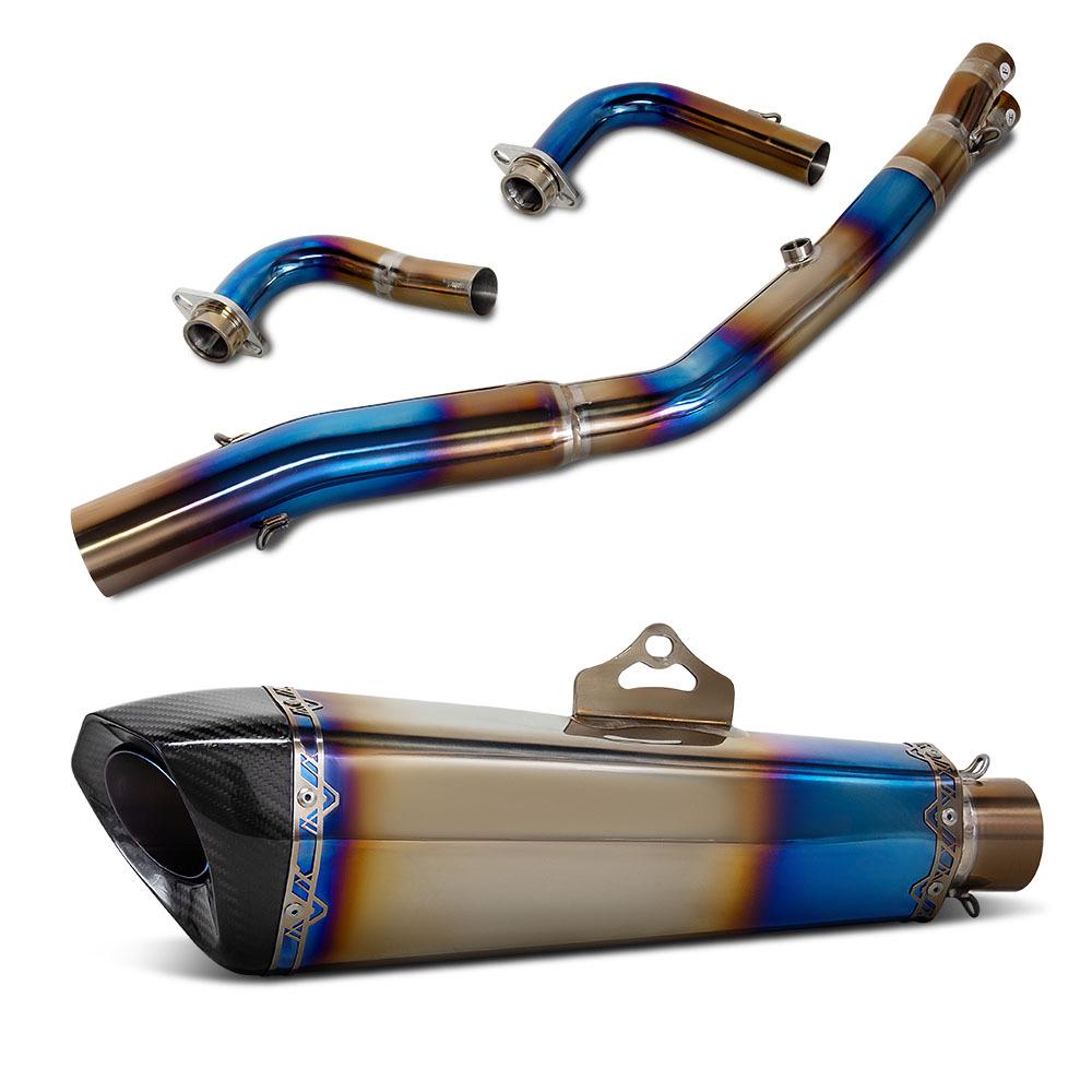 Yamaha TMAX 530/560 Titanium Alloy Exhaust Pipe Modifier (2017-2024 Models)
