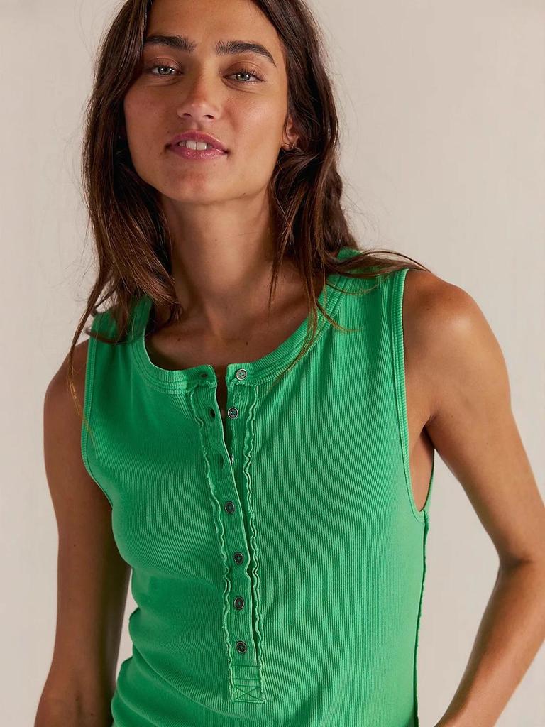 2026 Damen Sommer Ärmelloses V-Ausschnitt Einfarbiges Slim Fit Top