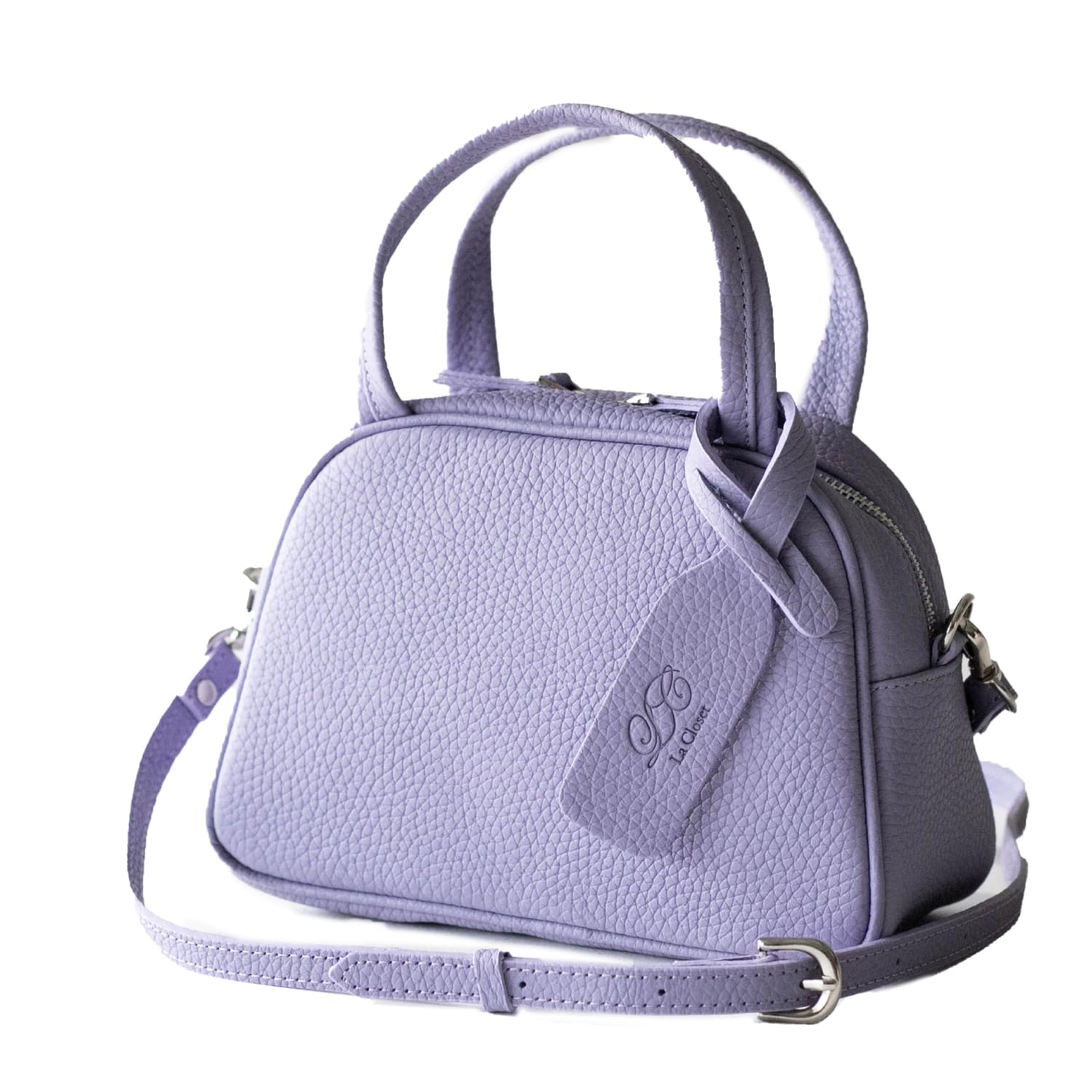 

Selisia Genuine Leather Shoulder Bag for [La Closet] Women, 2-way Handbag, 44-3001 (Purple) фіолетовий