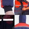 Winter Motorcycle Waterproof Jacket One Piece Prevent Cold Ski Down Parka Jumpsuit Warm Hooded Cycling and Fishing Suits