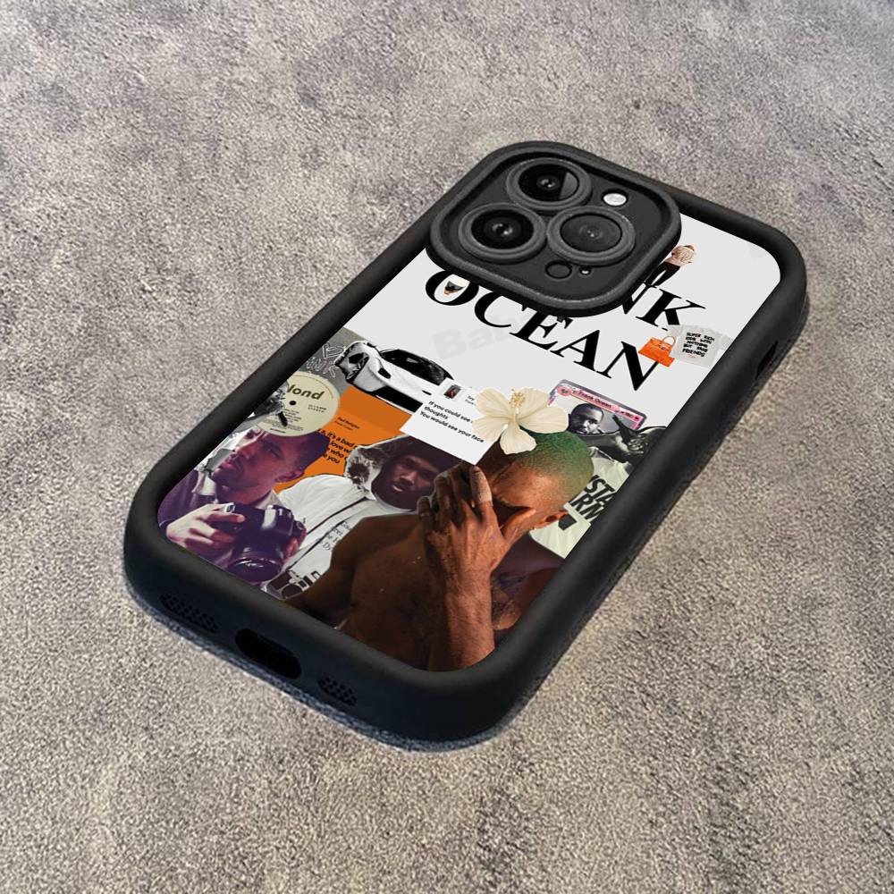 Singer F-Frank O-Ocean Phone Case IPhone 16 Plus 15 11 14 12 13 17 Pro Max Shockproof Soft Cover