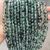 1A Natural Stone Dark Red Garnet Bead Round Loose Spacer 4 6 8 10mm Pick Size For Jewelry Making Diy Necklace Bracelet Accessory