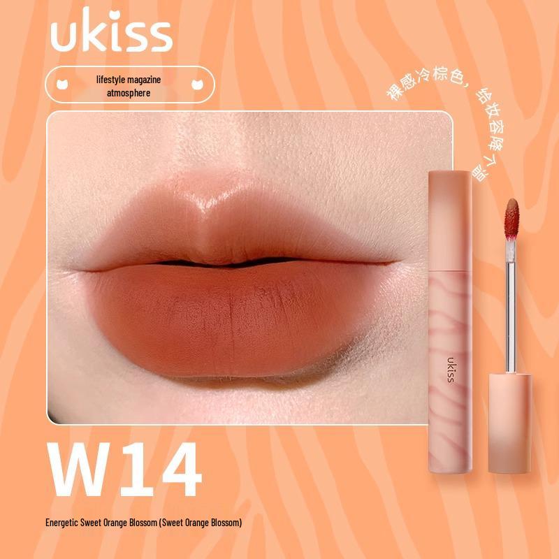 Ukiss Water Lip Dew W12: Moisturizing Lipstick & Lip Gloss for a Natural, Student-Friendly Look