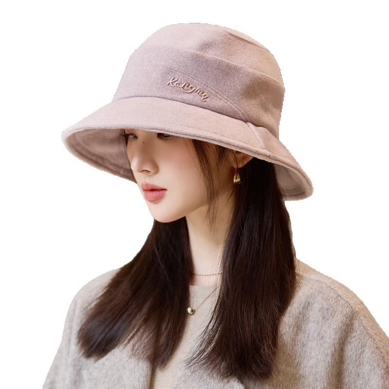 Versatile British Style Thickened Fisherman Hat Japanese Fashion Casual Windproof Warm Hat Outdoor Travel Basin Hat New