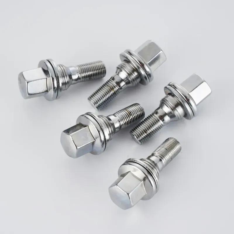 5pcs OEM Style Wheel Lug Bolts Hub Screws for Citroen Peugeot Opel Series M12x1.25 Hex 17mm