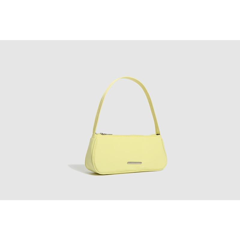 

Summer women s bag dragon fruit nylon Oxford cloth underarm bag fashion shoulder bag, versatile bag trendy baguette bag світло-жовтого кольору