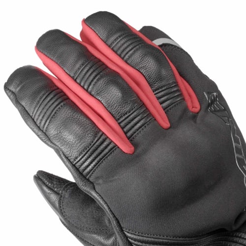 KOMINE Motorcycle Protect Touring Winter Gloves Black L GK-836 1281 Waterproof Cold Protection Carbon Stretch Material Protector for Autumn, Winter, a
