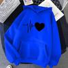 2025 autumn and winter European and American creative letters European and American men's and women's hooded sweater