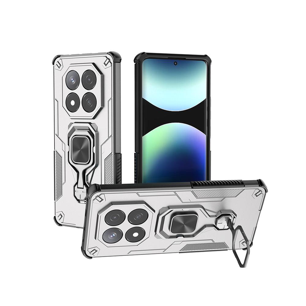 Finger Ring Rotating Kickstand Magnetic Cover For Xiaomi Redmi Note 14 Pro Plus 5G A4 A5 Turbo 4 14C Shockproof Armor Phone Case
