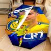 Cristiano Ronaldo Cristiano Ronaldo Legend Folding Umbrella Durable Suitable For All Seasons Gift Travel Umbrella