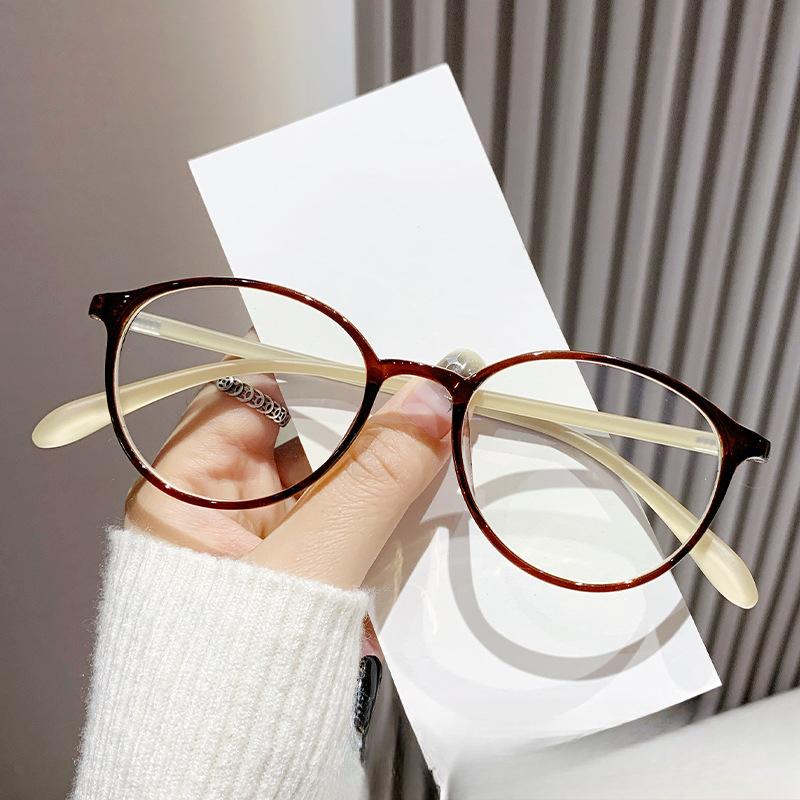 TR90 Сверхлегкие круглые очки в маленькой оправе с антисиним покрытием — фото 3