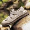 Sandals Men's Large Size Shoes Summer + Mesh, Stitched Shoes Men's Casual Breathable Men's Shoes