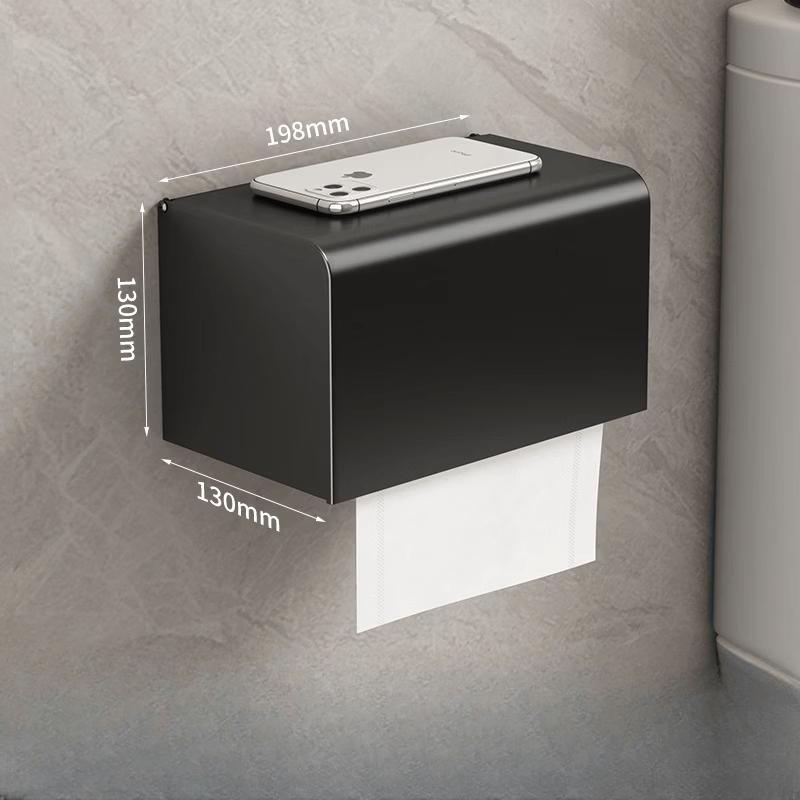 cmaos Waterproof Wall-Mounted Toilet Paper Holder