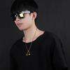 Free Fan DJ Music Headphone Shape Pendant Necklace Long Chain Men Women Hip Hop Jewelry Rock Headset Necklace Male Gift