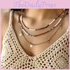 Bohemian Style Beaded Necklace With Handmade Layered Choker For Women