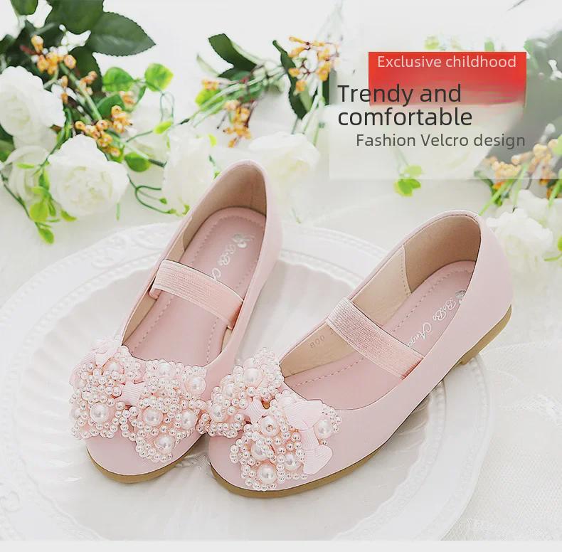 Girls' Princess Dance Leather Dress Shoes