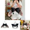 Kreskówkowa torba na ramię z pluszu Sanrio Kuromi My Melody o dużej pojemności do codziennego użytku