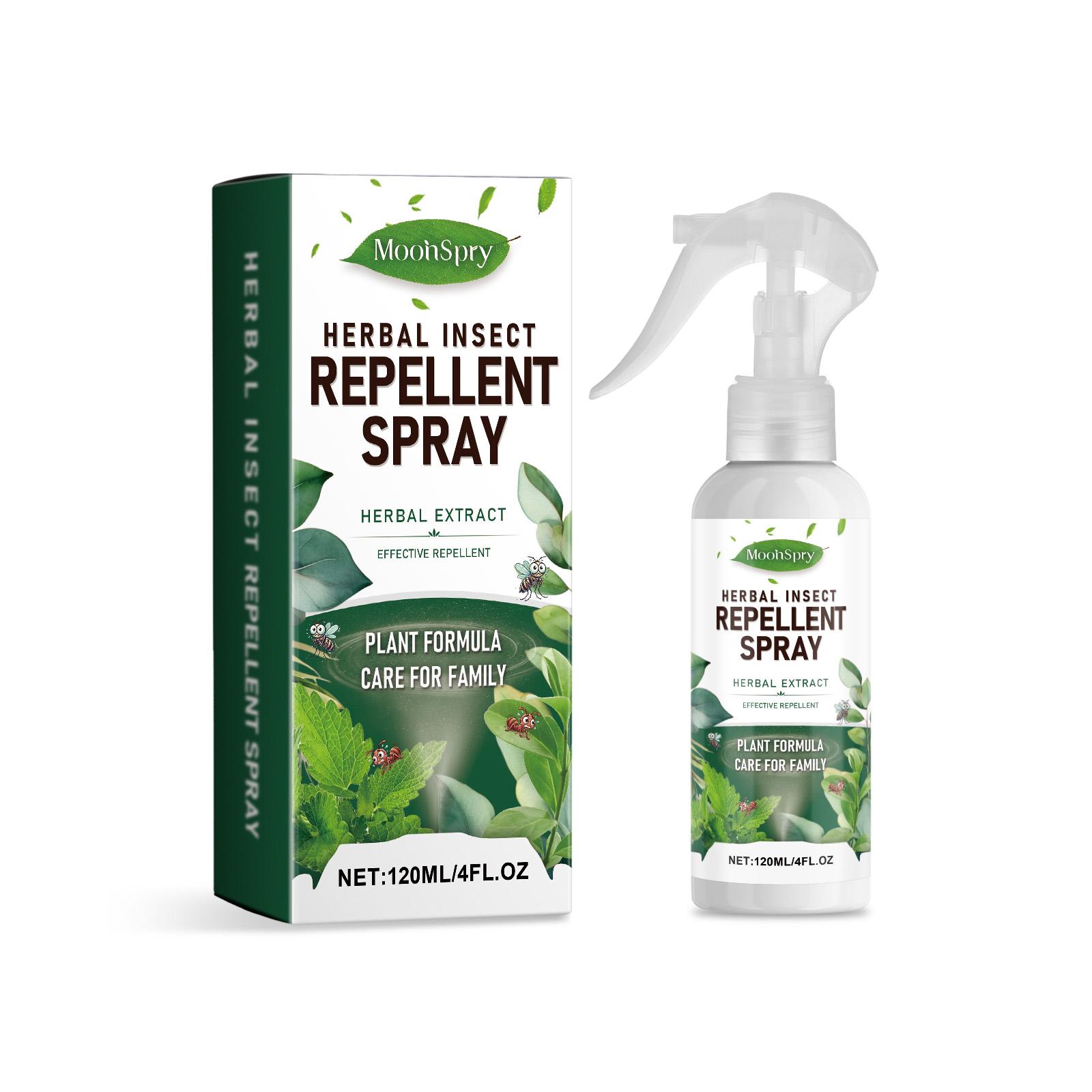 MoonSpry Herbal Insect Repellent Spray for Home, Living Room, Indoor Kitchen, Cockroach and Insect Control Cleaning Spray