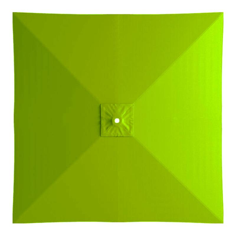 2x2m Quadratischer Terrassenschirm Ersatzstoff 4 Rippen Sonnenschirm Schirmbezug Balkon Außenbereich Café Garten Hinterhof Vordachabdeckung