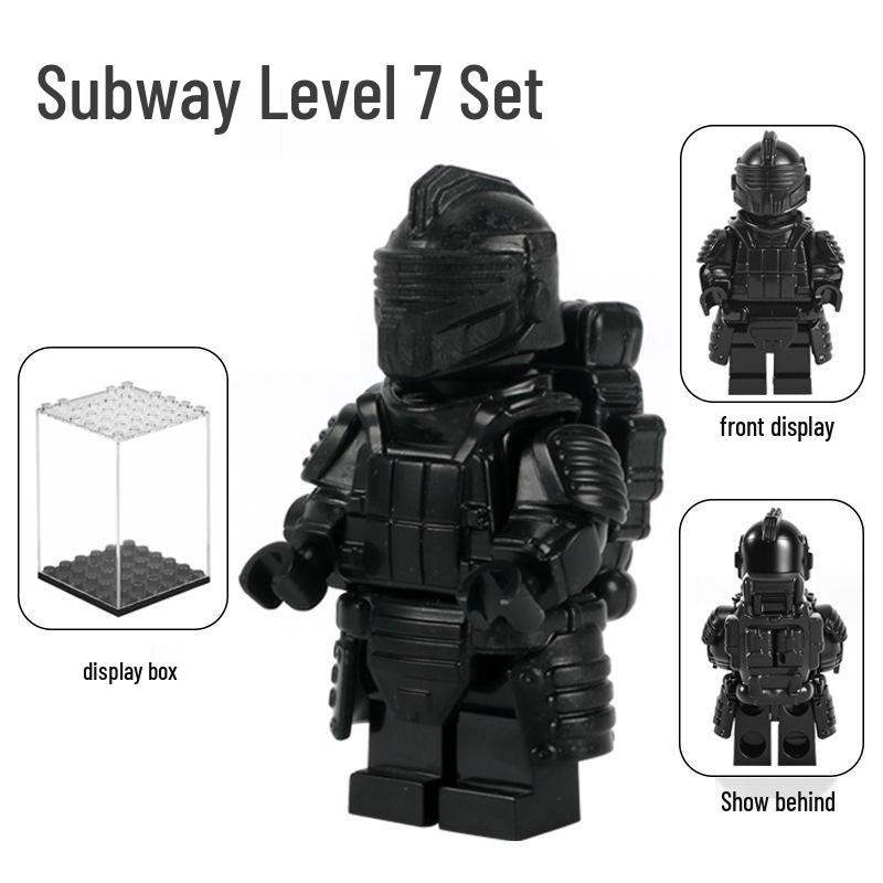

Набор 7-го уровня Metro Royale для Peacekeeper Elite: Броня Минифигурки Строительные блоки Совместимые с LEGO