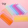 Plastic Thread Winding Board 10Pcs Board, 10 Colors Embroidery Floss Organizer, Cross Bobbins Stitch Holder Bobbin for DIY Sewing Colorful Organizer