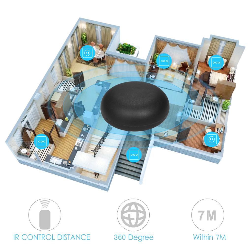 TUYA Wifi Smart IR-Fernbedienung für Smart Home, kompatibel mit Alexa Google Home Universal