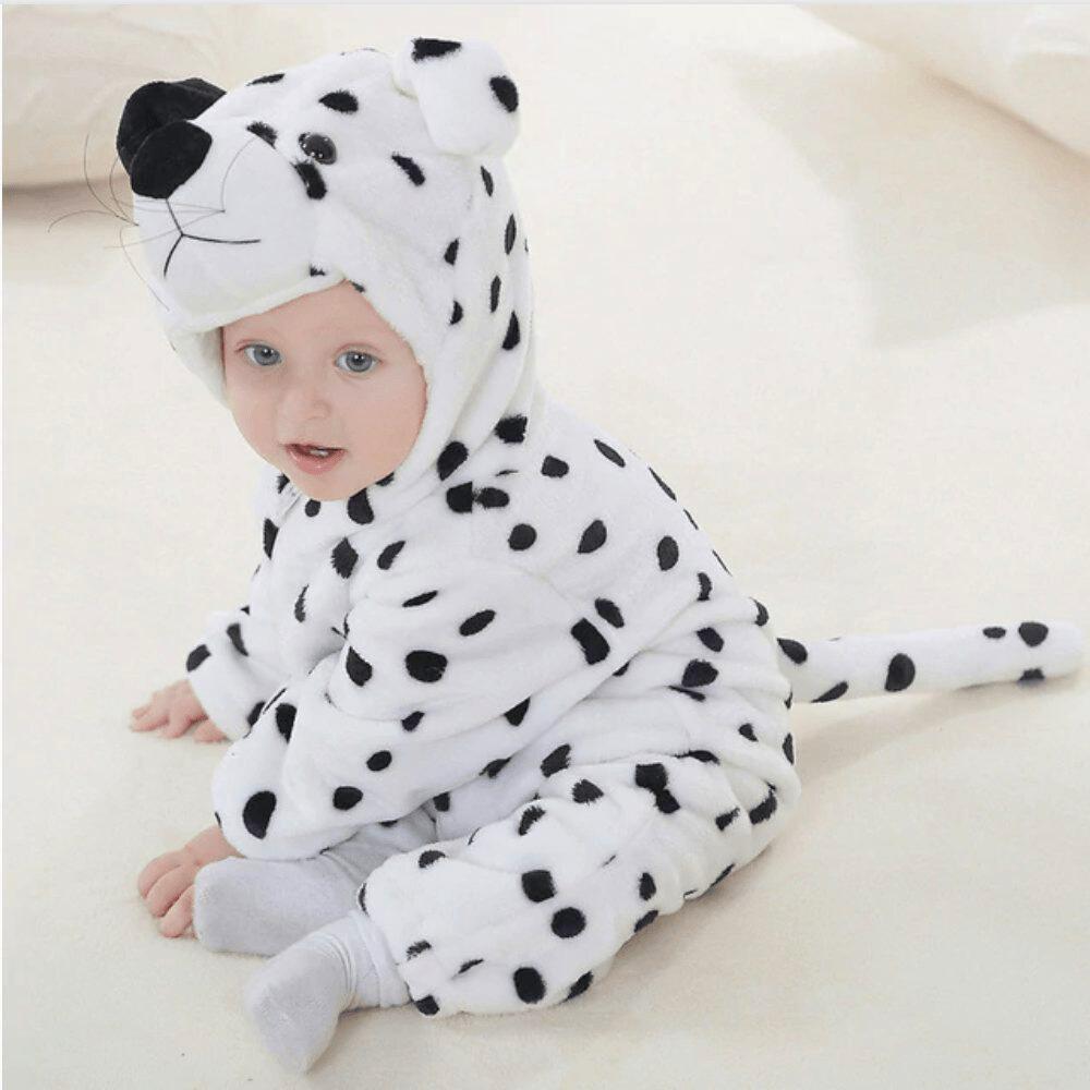 Piżama Onesie Kostium Przebranie Śpiochy Piesek Niemowlę 100: 85-90 Cm