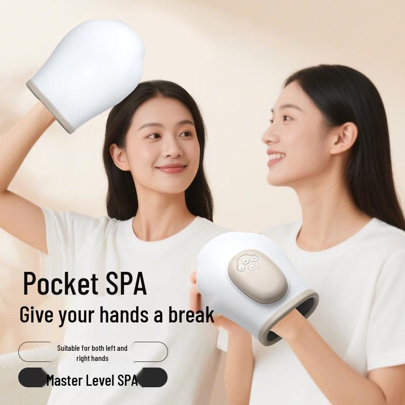 Multifunctional Electric Hand Massager with Smart Heat and Kneading Timed