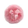 Furry Powder Puff, Baby Powder Puff for Adults, Soft Round Body Cosmetic Powder Puff with Ribbon Ribbon, Dry Makeup Tool for Home/Travel, Body Powder