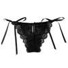 Full Lace Pure Desire Sexy Transparent Panties Thin Strap Low Waist Triangular Women's Panties