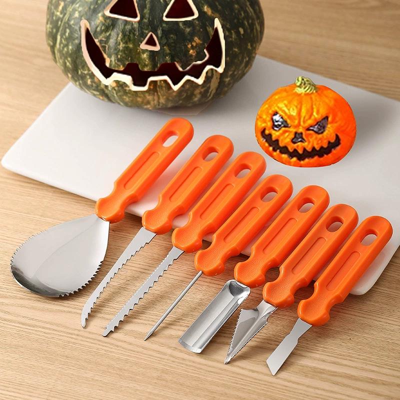 Halloween Pumpkin & Clay Carving Knife Set - DIY Lantern and Cutting Tools