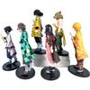 Anime Demon Slayer Kimetsu No Yaiba Figure Kamado Tanjirou Action Figure Agatsuma Zenitsu Nezuko Warrior PVC Desktop Ornaments