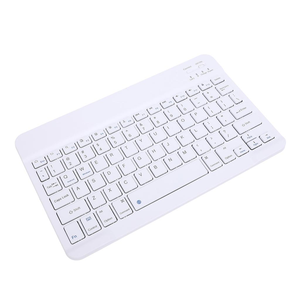 10 Zoll Ultraslim Bluetooth Tastatur 2.4G Tragbare Drahtlose Tastatur Wiederaufladbar für Tablet Telefon
