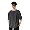 Li Ning T Shirt Men's Black Smoky Ink Gray ATST563-1