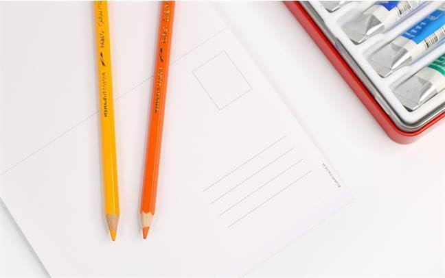 Caran Postcard Drawing Pad A4 20 Pages H297 x 210mm d'Ache CD-0454-114