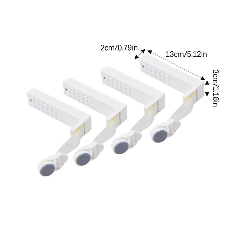 4PCS Bedroom Bed Sheet Clips Quilt Holder Non-slip Bed Sheet Quilt Blanket Clip BedSheet Fastener Fixer Device Bedroom Accessory
