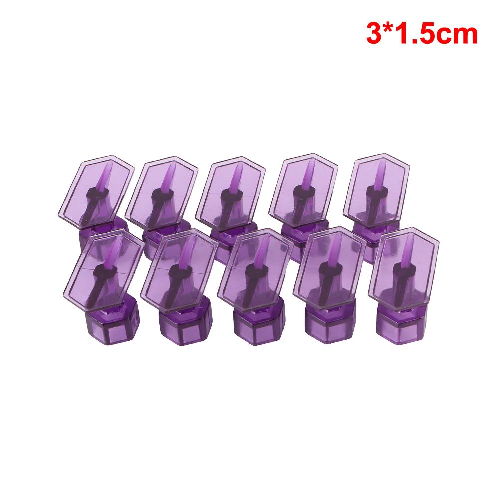 

Ремонт кузова автомобиля Клеи для удаления вмятин Наборы для удаления вмятин без покраски Вкладки для удаления вмятин Для автомобилей Холодильников Мотоциклов 10 шт. Фиолетовые вкладки 3x1.5cm