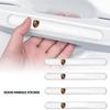 4Pcs Car Door Handle Protector Sticker Auto Styling For Porsche Boxster Cayenne Panamera Macan Cayman 911 918 996 917 991