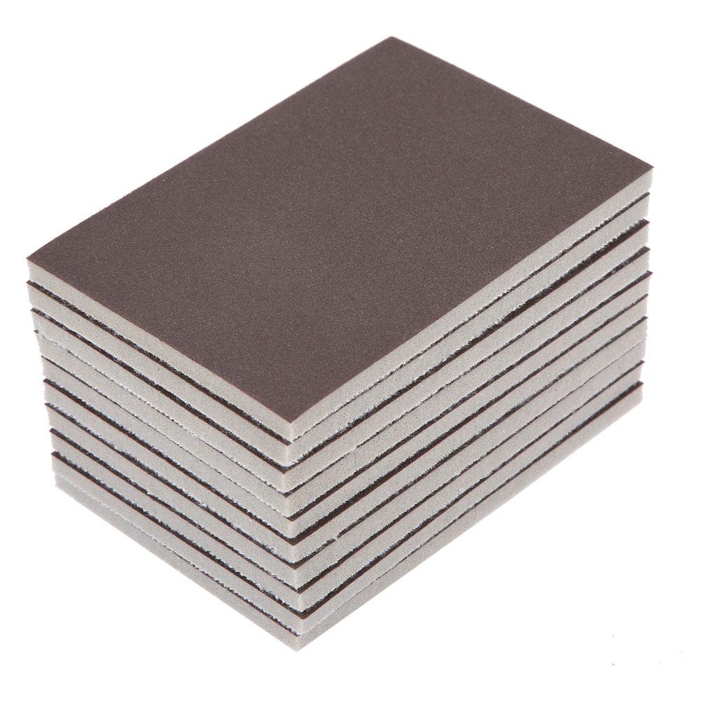 10PCS Sponge Sandpaper 120/180/240 Grit Fine Polishing Sanding Paper Polishing Paper Sander Paper Sandpaper Sanding Paper