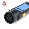 AOHEWEI 13 Pin Trailer Tester Indicator Lights Plug & Socket Connector Tool 12V Wiring Circuit Diagnostic for Caravan Truck