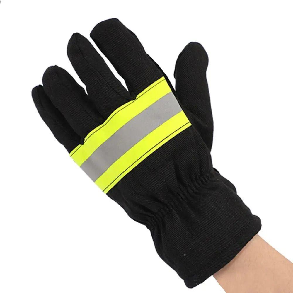 Fire Proof Welding Heat Proof Gloves Flame-retardant Anti-fire Gloves Fireman Gloves Welding