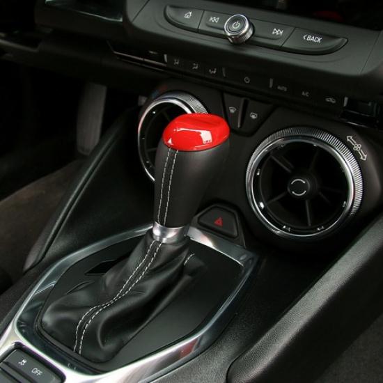 Interior Accessories Gear Shift Panel Knob Head Cover Trim for Chevrolet Camaro