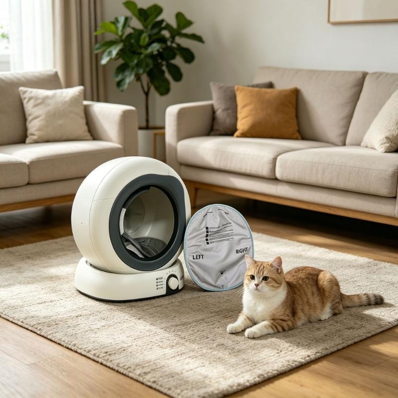 Cats Litter Pans Tray for Older Cats Waterproof Small Smooth Surfaces Not Odor Safe for Kittens Easy Cleaning