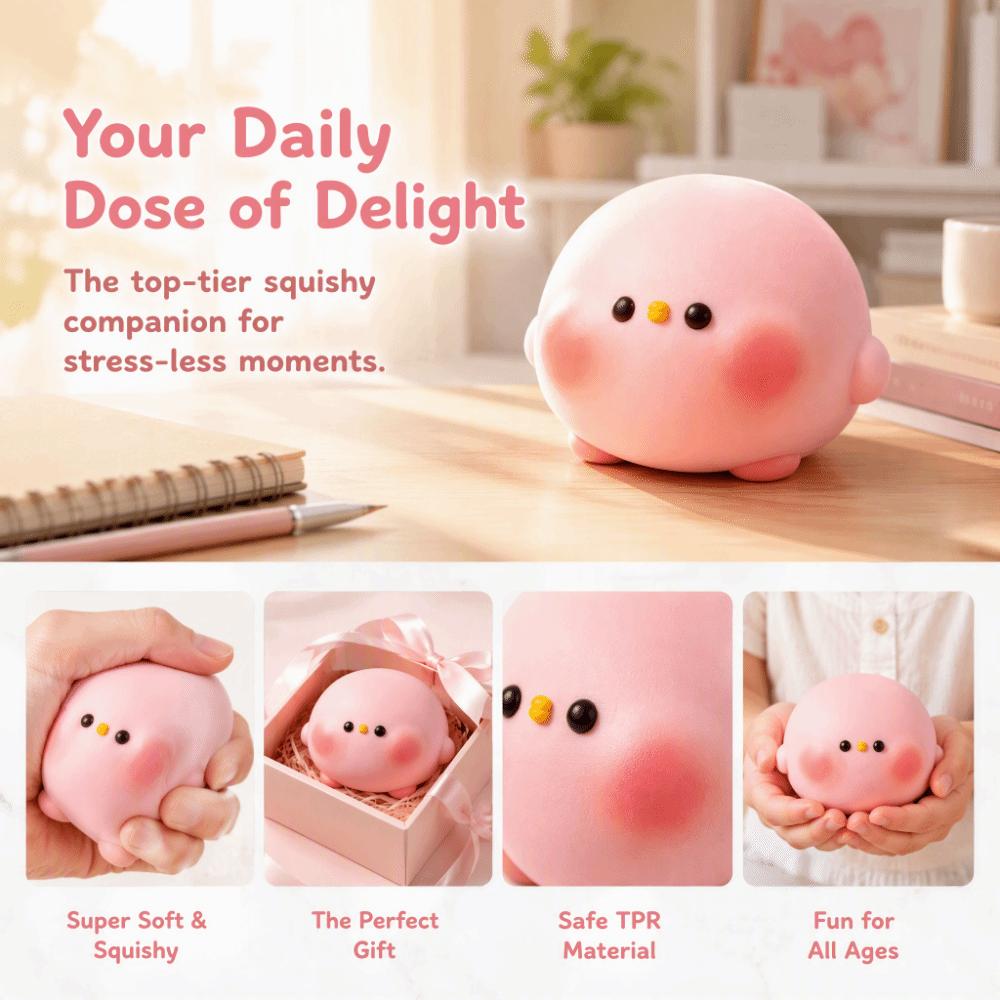 Super Soft Young Chickens Squeeze Toys Slow Rebound Slow Rising Toys Kids Children
