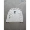 DRIPX Maglietta Termica a Maniche Lunghe Waffle Y2k Quotidiana Casual Stampa Cartoon T-shirt Street Cotone Caldo Top