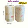 100/400-Sheet Reusable Cleaning Cloths - Random Print Lazy Rags, Degreasing Washable Dry&Wet Wipes, Kitchen Paper
