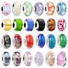 925 Silver Murano Glass Charms Fit Original Bracelets Round Murano Glass Charms Beads DIY Women Jewelry Gifts For Women